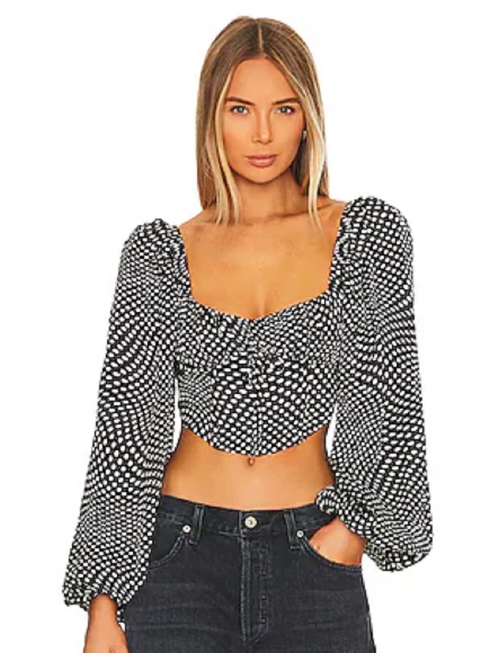 For Love & Lemons Kat Top